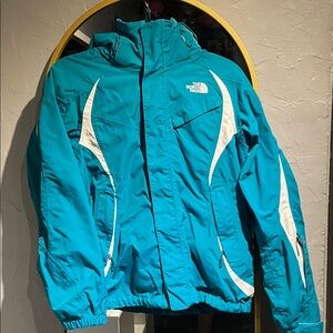 The North Face Teal Snowboard Shell Jacket – Waterproof Winter